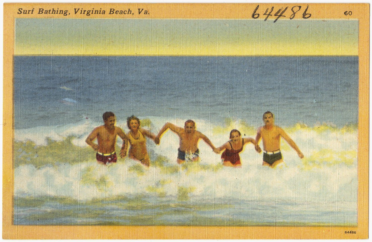 Surf bathing, Virginia Beach, Va. (9257719802)