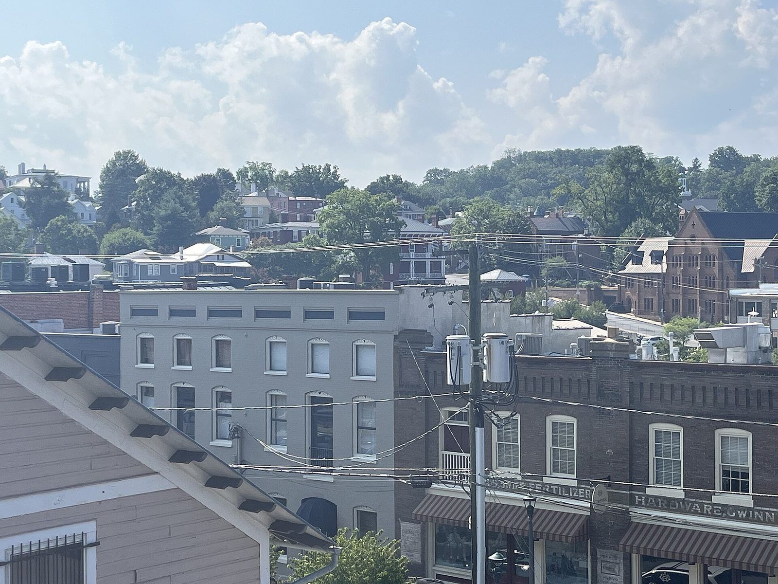 Skyline in Staunton, VA